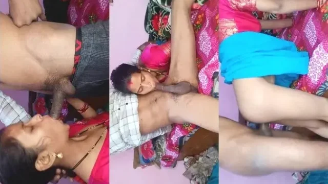 Desi Bhabhi Saree Blowjob and Hardcore Pussy Fucking